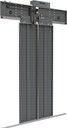 باب الي (Landing door, Paslanmaz 201, مصعد ركاب, باكيت باب كامل, 2000 mm, 600 mm, Alamex H, Central, 2P)